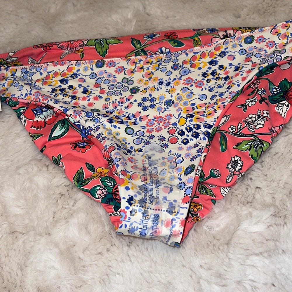 Vera Bradley Reversible Bikini Bottom only XL (16-18)